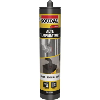 Adesivi e sigillanti Alte temperature silicone nero 310 ml