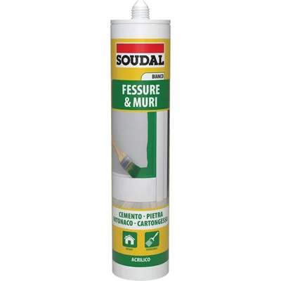Adesivi e sigillanti Fessure & Muri sigillante acrilico marrone 300 ml