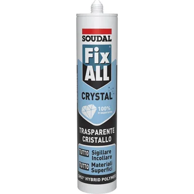 Adesivi e sigillanti Fix ALL Crystal adesivo sigillante trasparente 290 ml