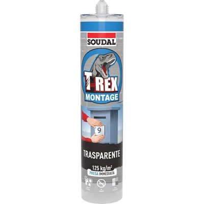 Adesivi e sigillanti T-Rex interni/esterni trasparente 295 g
