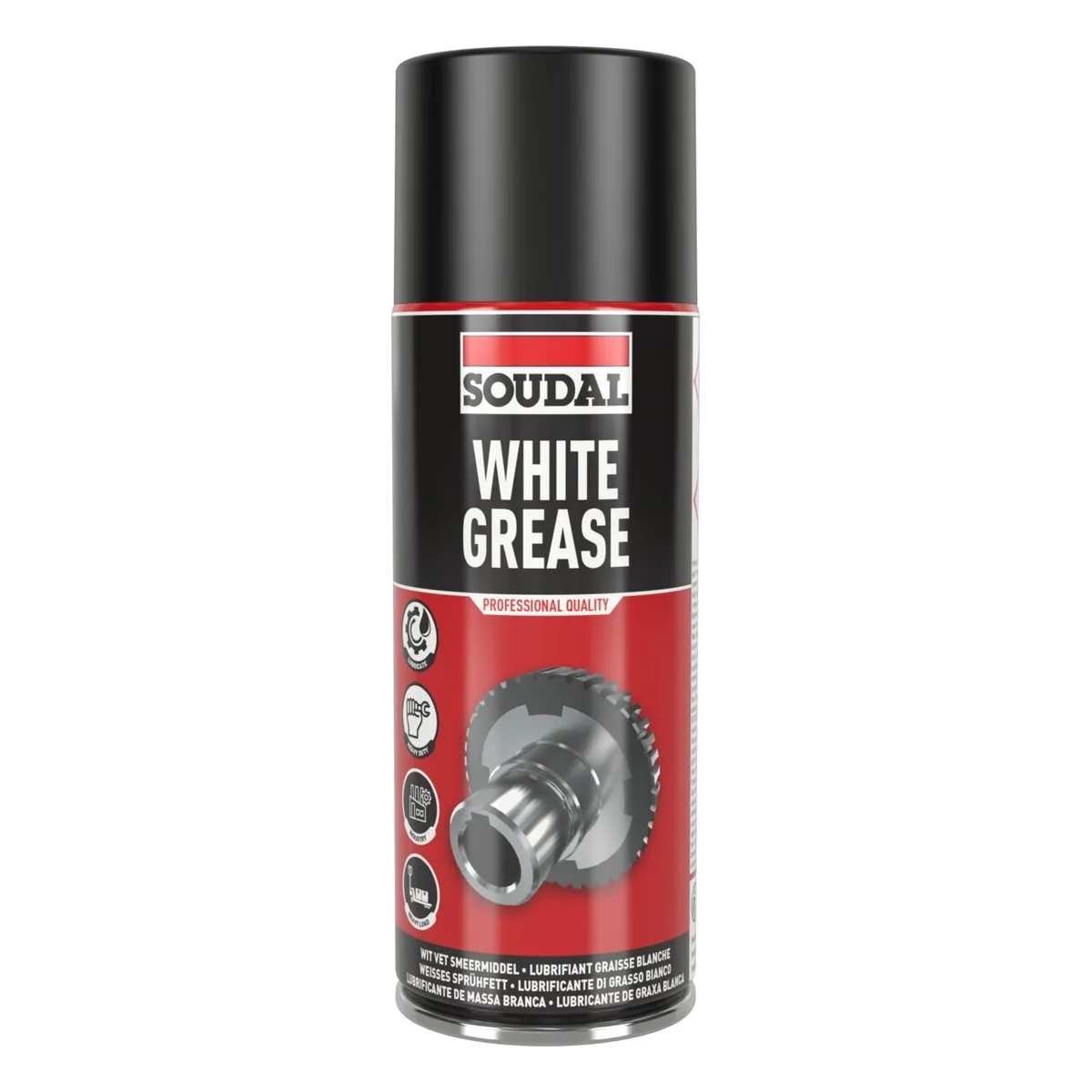 Soudal Grasso bianco spray 400 ml image 1