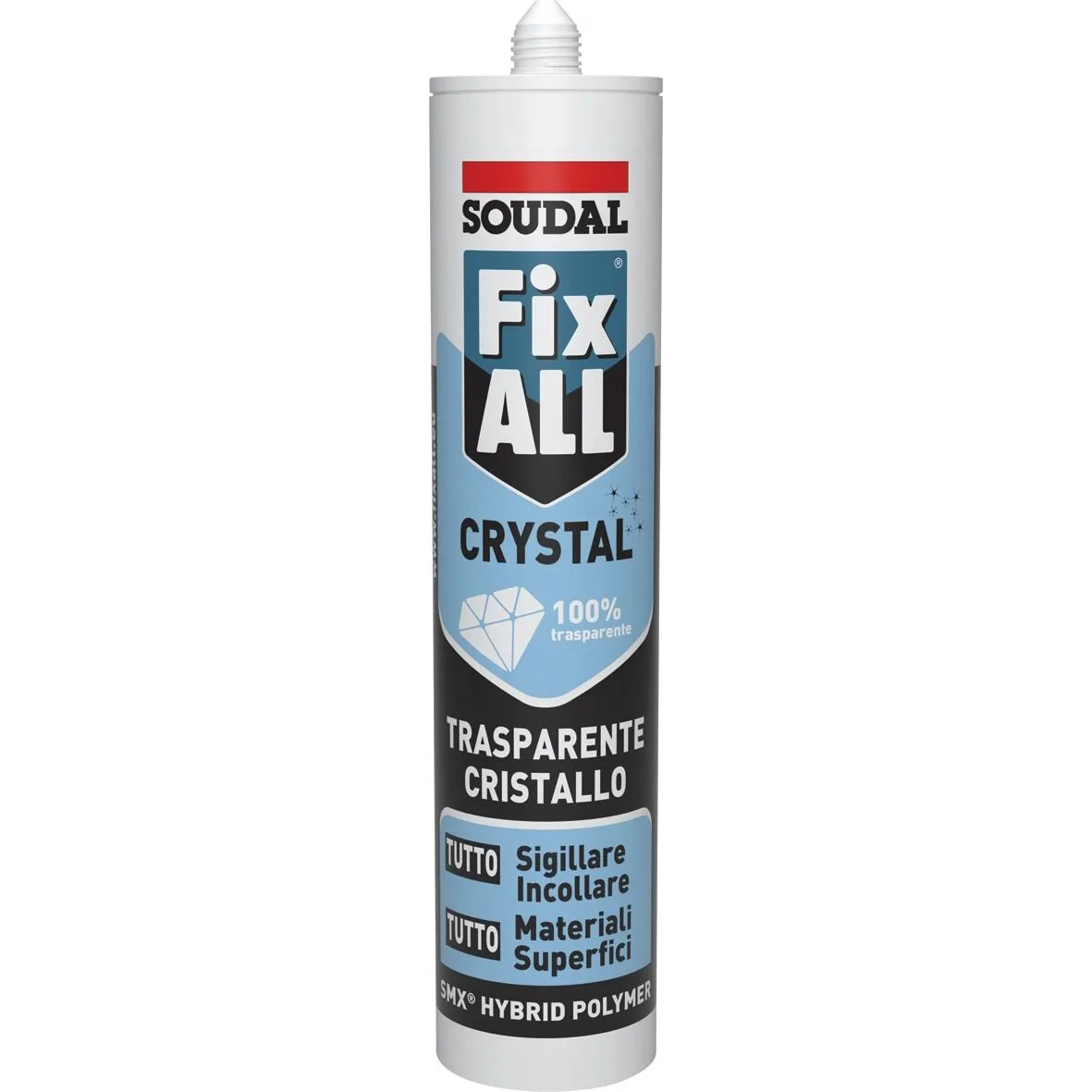 Soudal Fix ALL Crystal adesivo sigillante trasparente 290 ml