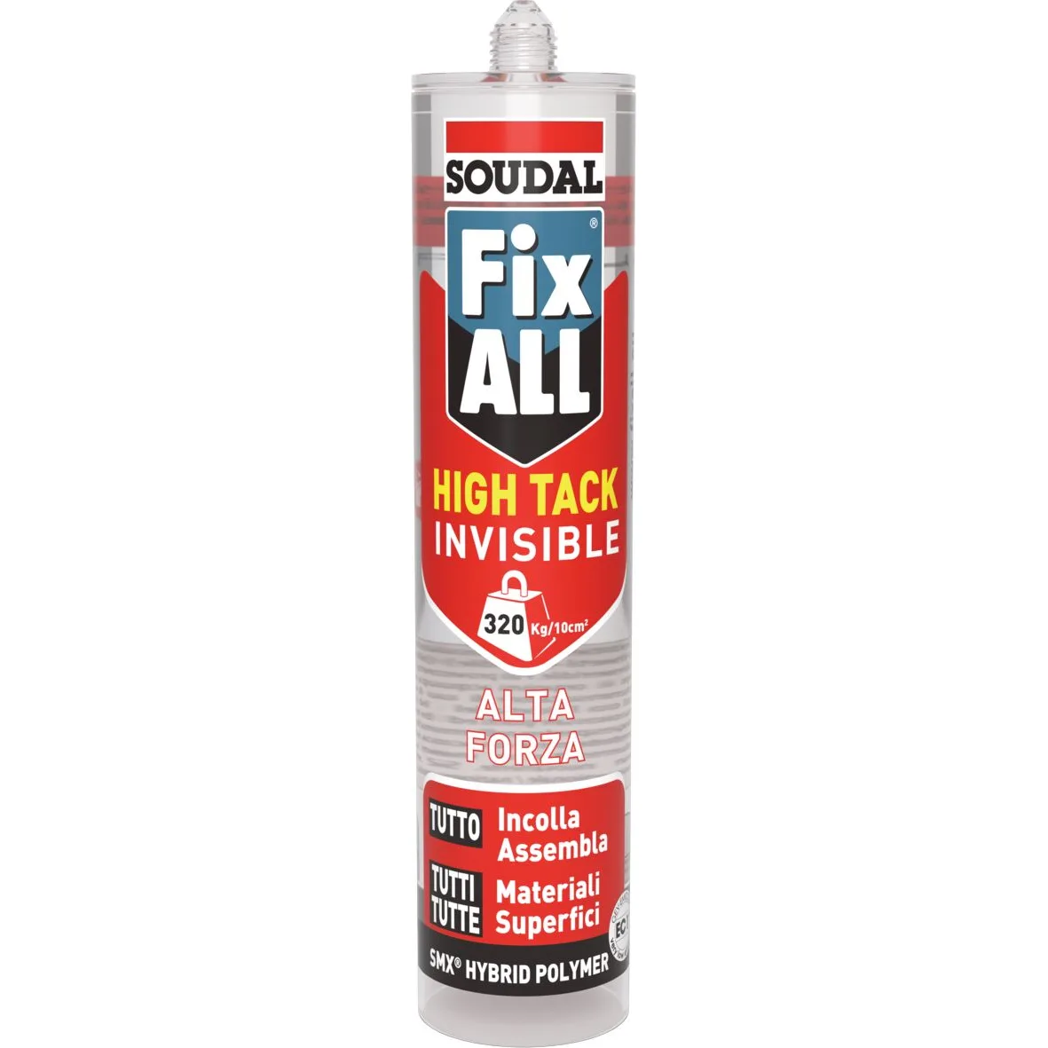 Soudal Fix ALL High Tack Invisible trasparente 290 ml