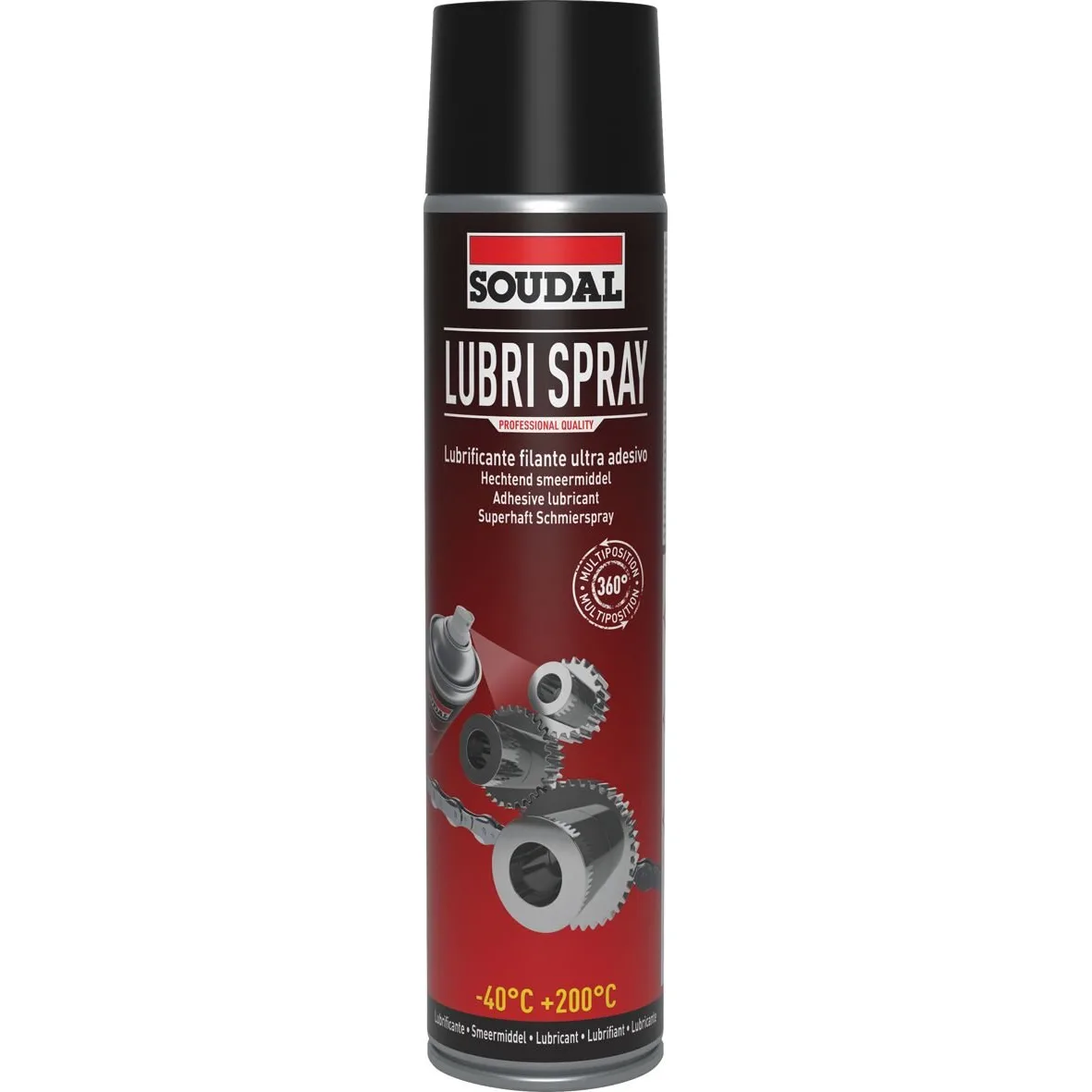 Soudal Lubri Spray lubrificante trasparente 400 ml